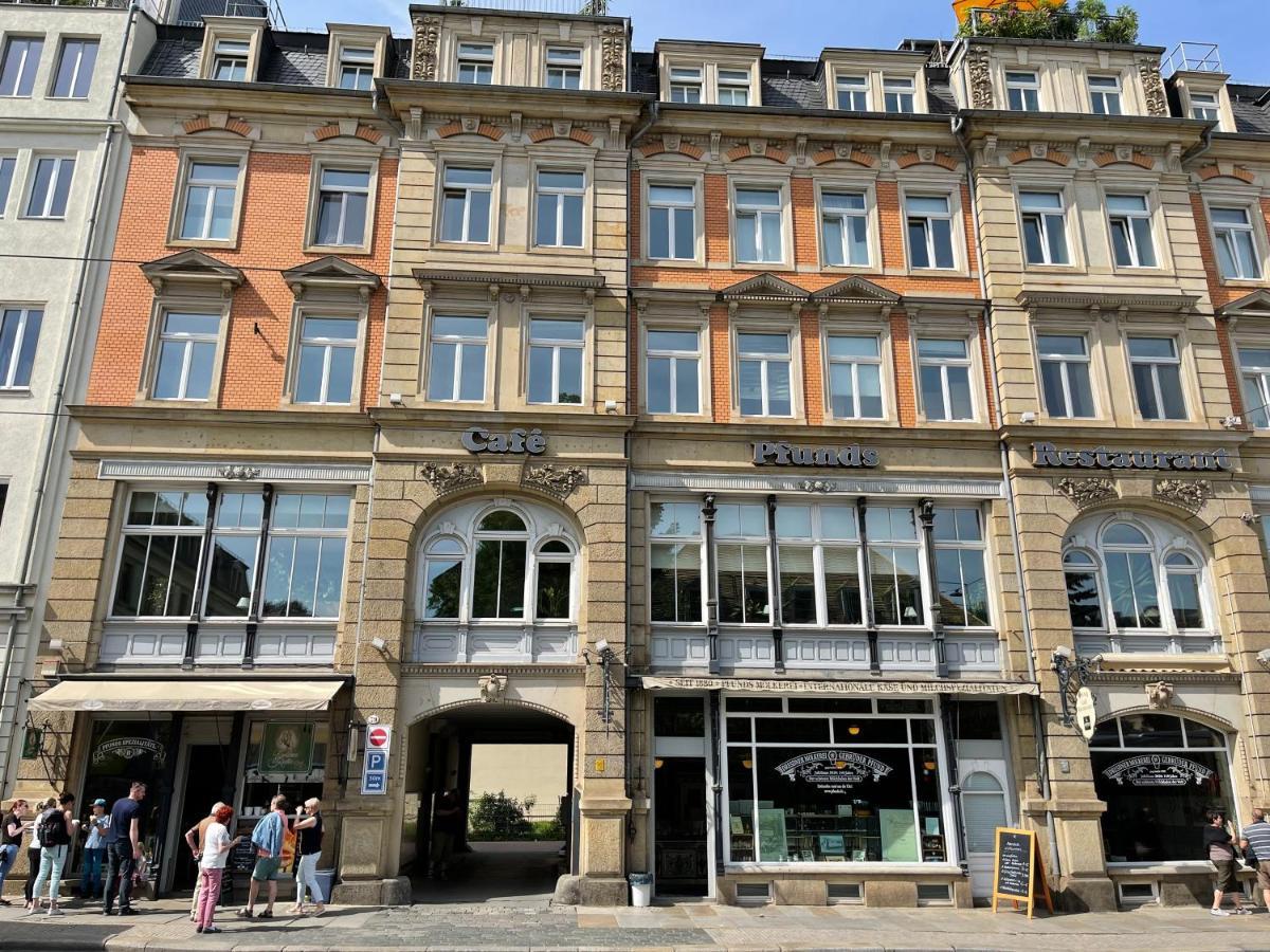 Moderne Ferienwohnung In Der Dresdner Neustadt Дрезден Екстериор снимка